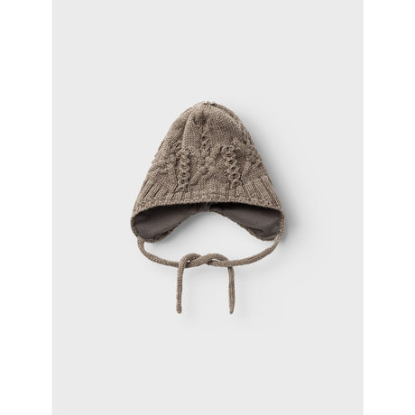 Name It Walnut Wrilla Wool Knit Hat