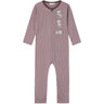 Name It Purple Dove Willit Wool Onesie