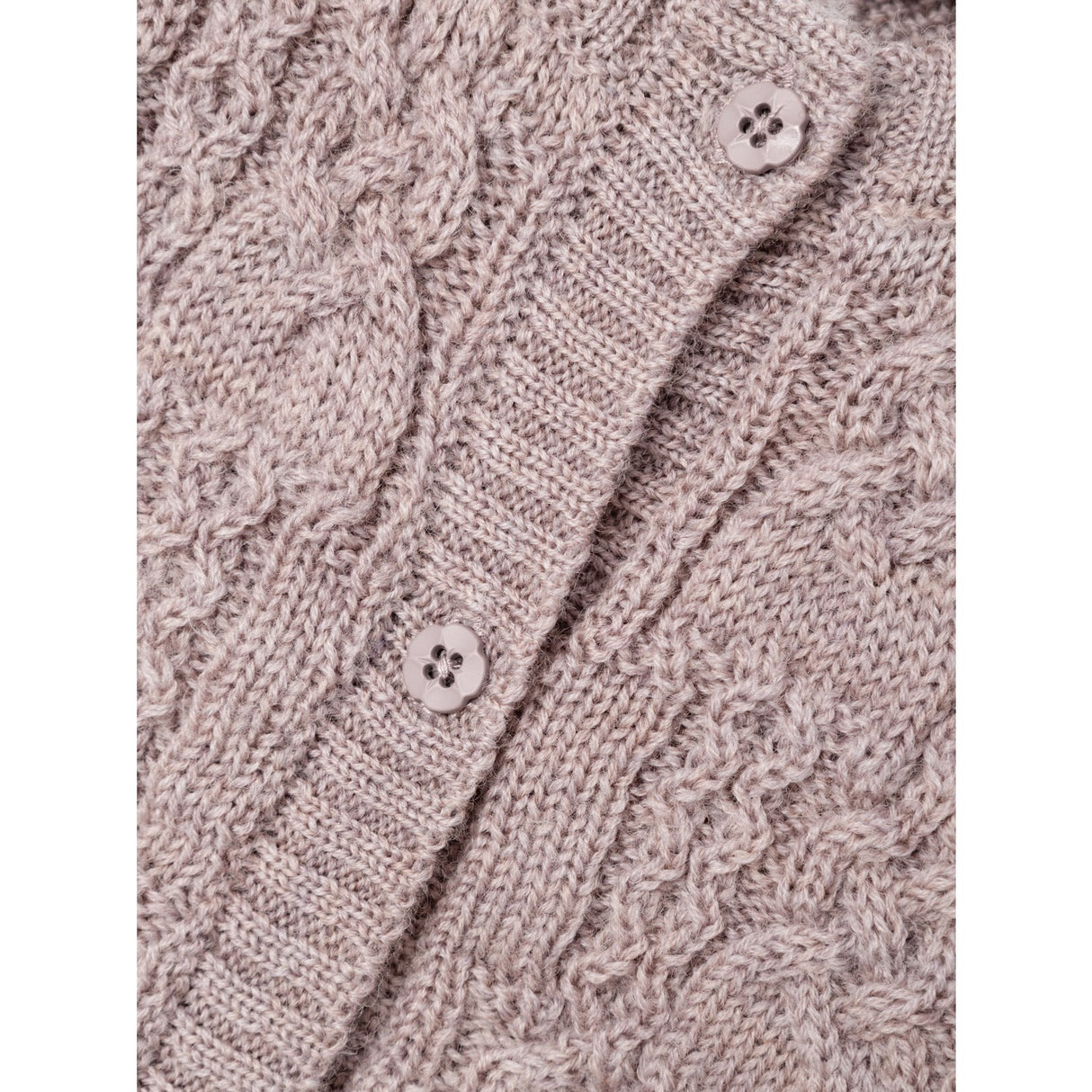 Name It Purple Dove Wrilla Wool Knit Cardigan