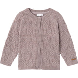 Name It Purple Dove Wrilla Wool Knit Cardigan