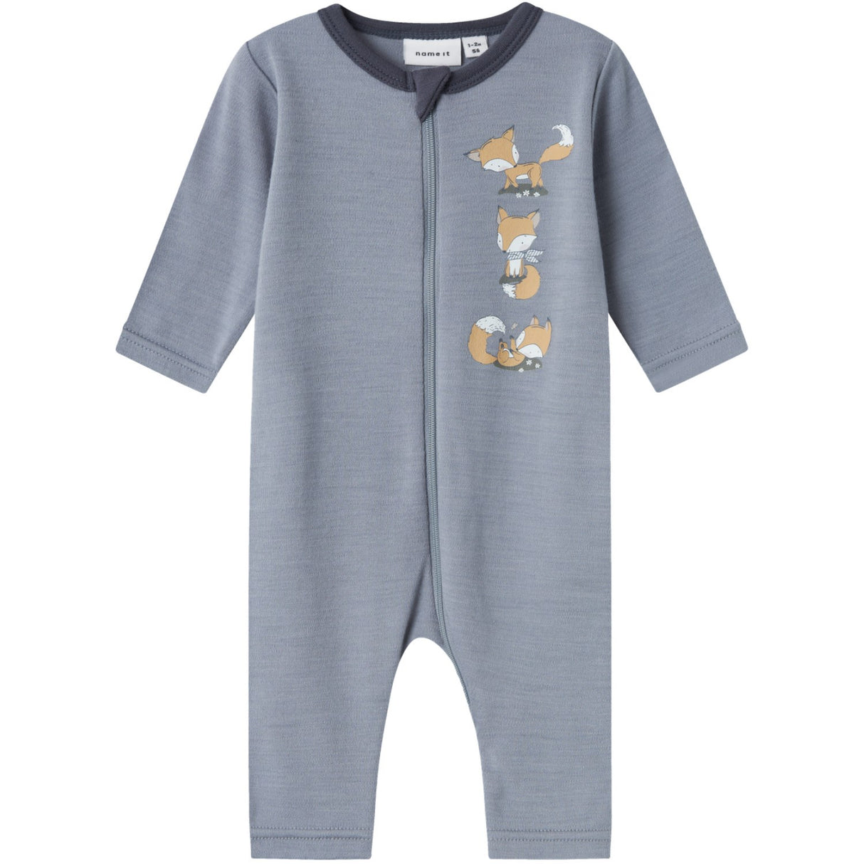 Name It Tradewinds Willit Wool Onesie