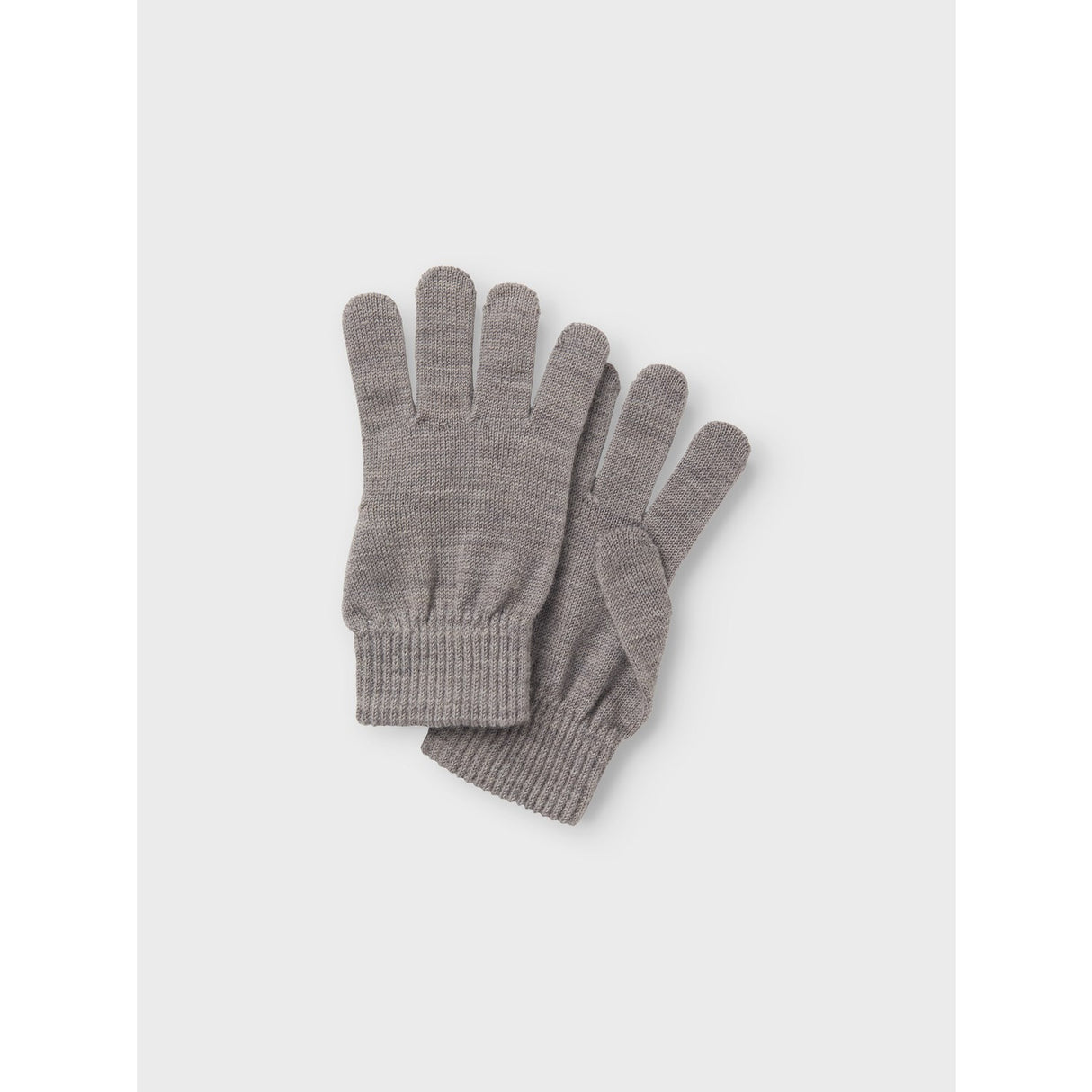 Name It Grey Melange Wholla Wool Gloves