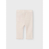 Name It Lilac Ash Wossa Wool/Silk Rib Leggings