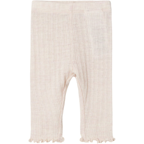 Name It Lilac Ash Wossa Wool/Silk Rib Legging