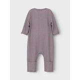 Name It Purple Dove Wossa Wool/Silk Rib Nightsuit