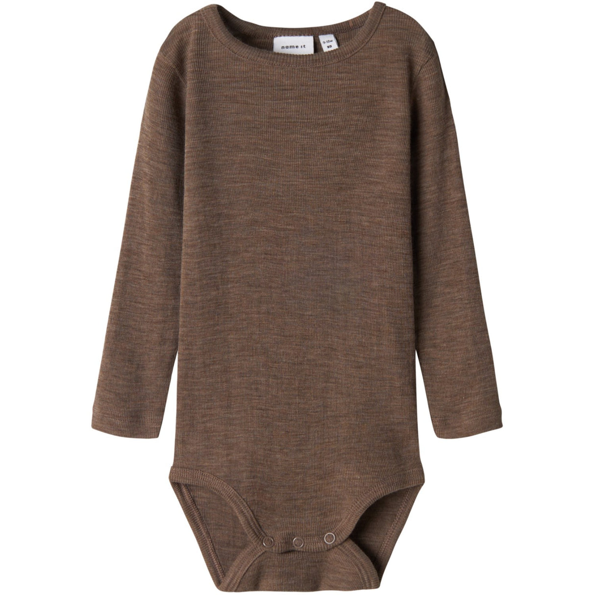 Name It Walnut Wossa Wool/Silk Rib Body