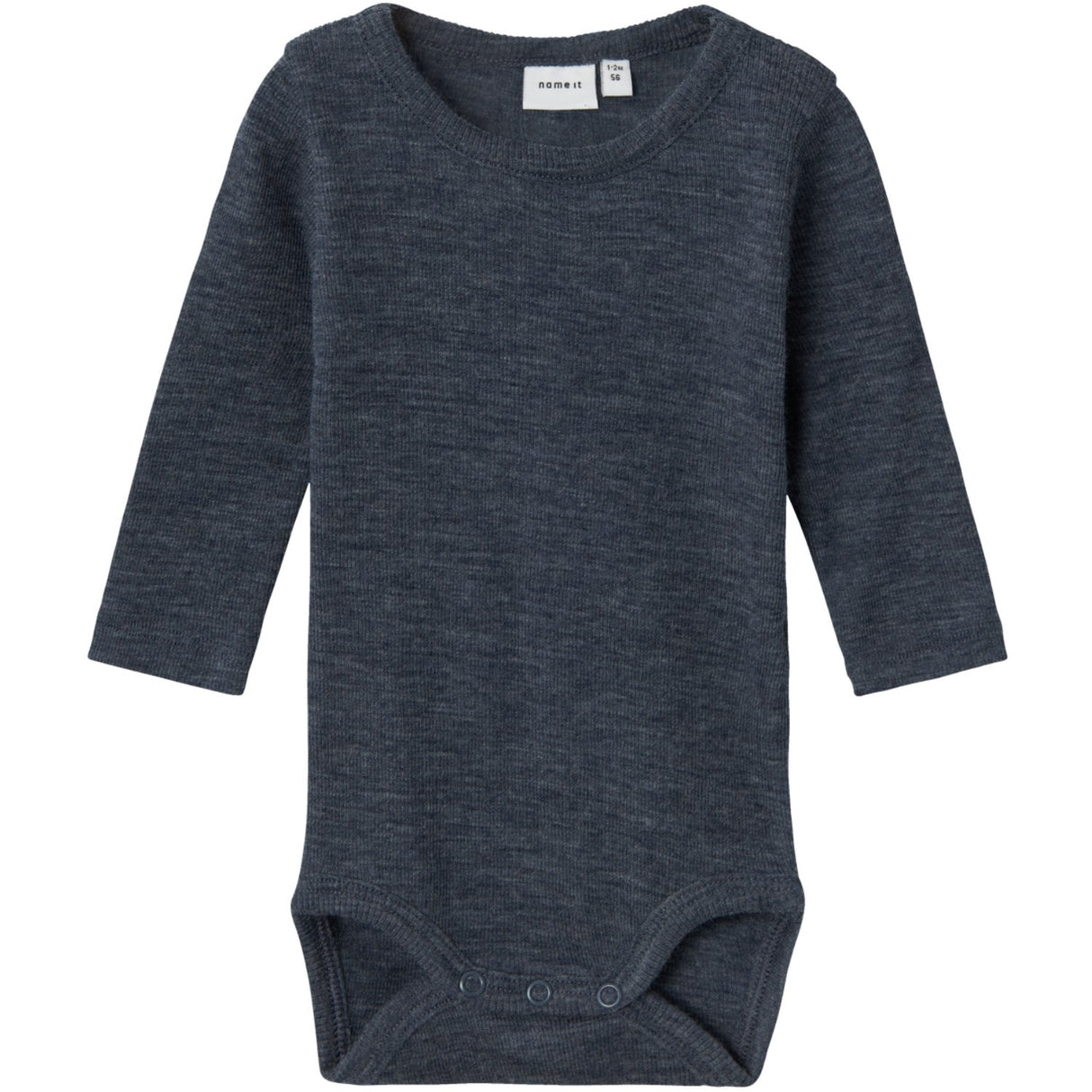 Name It Ombre Blue Wossa Wool/Silk Rib Body