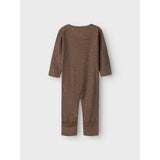 Name It Walnut Wossa Wool/Silk Rib Nightsuit