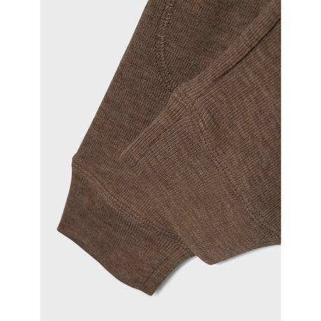 Name It Walnut Wossa Wool/Silk Rib Legging 2