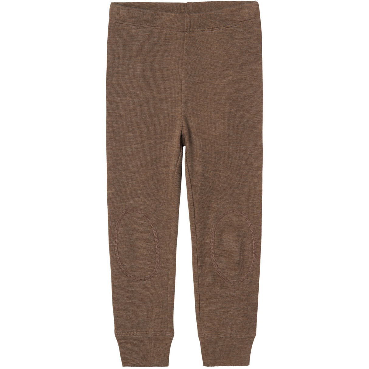 Name It Walnut Wossa Wool/Silk Rib Legging