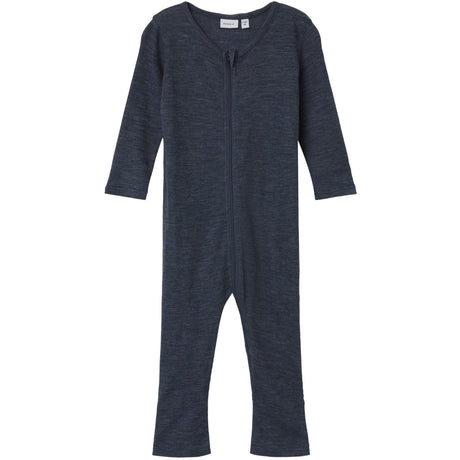 Name It Ombre Blue Wossa Wool/Silk Rib Nightsuit