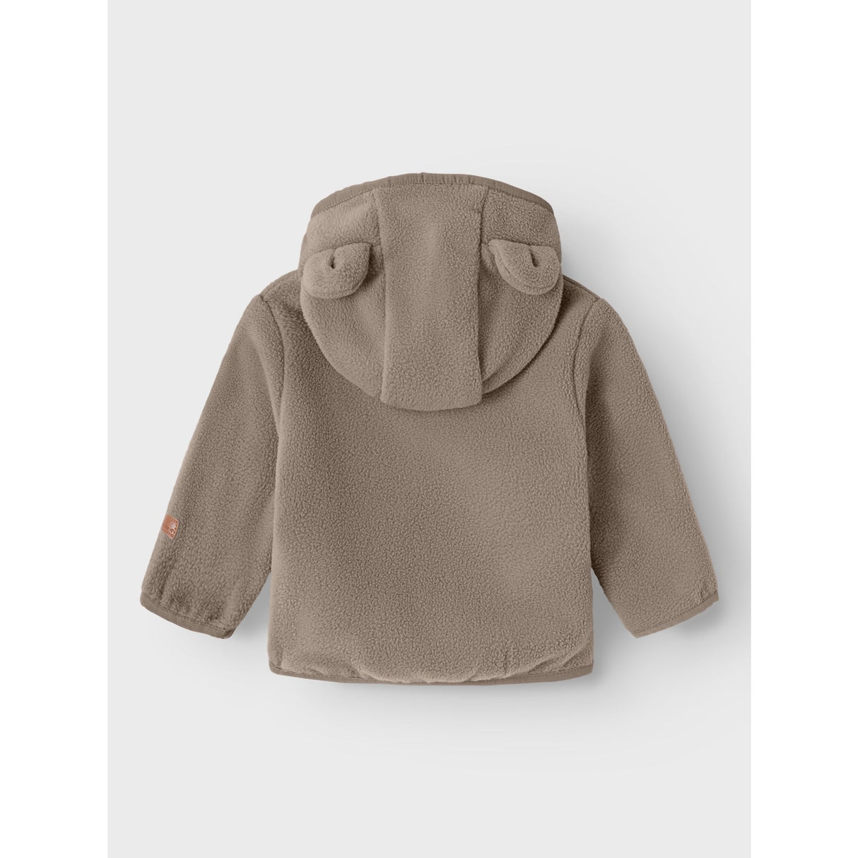 Name It Desert Taupe Meeko Fleece Jacket