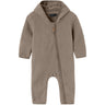 Name It Desert Taupe Meeko Fleece Suit