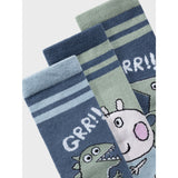 Name It Bering Sea Adinis Peppa Pig 3-Pack Socks