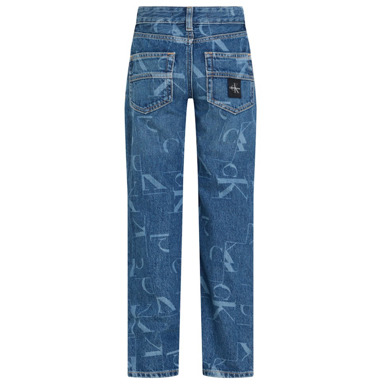 Calvin Klein Radiant Blue Laser Rgd Straight Jeans