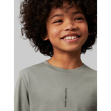 Calvin Klein Meteor Green Minimalistic LAndo Blouse