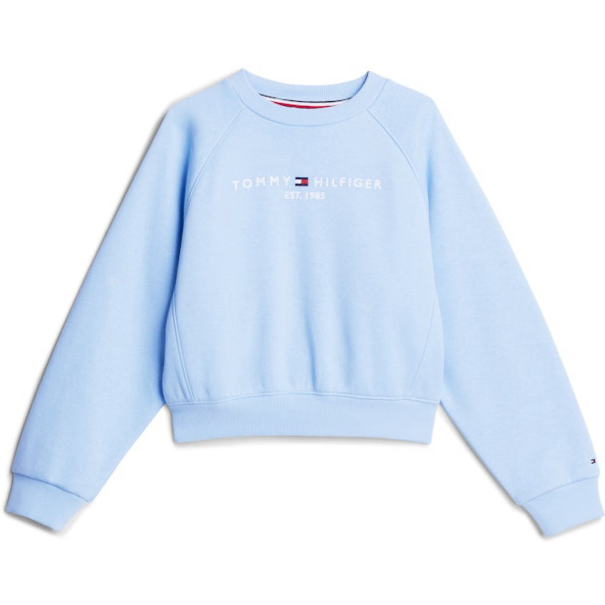 Tommy Hilfiger Vessel Blue Essential Embroidered Fleece Crewneck