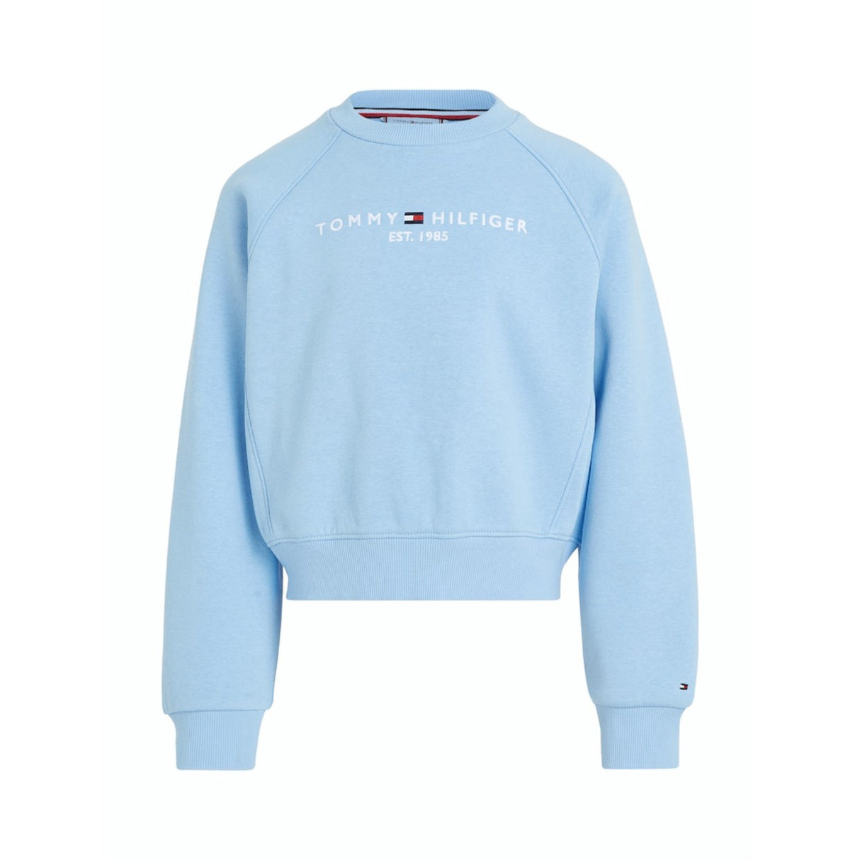 Tommy Hilfiger Vessel Blue Essential Embroidered Fleece Crewneck 5