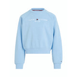 Tommy Hilfiger Vessel Blue Essential Embroidered Fleece Crewneck 5