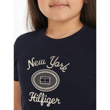 Tommy Hilfiger Desert Sky Hilfiger Ny Foil Reg Tee Ss 4