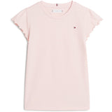 Tommy Hilfiger Soft Rose Essential Ruffle Sleeve Tee Ss 4