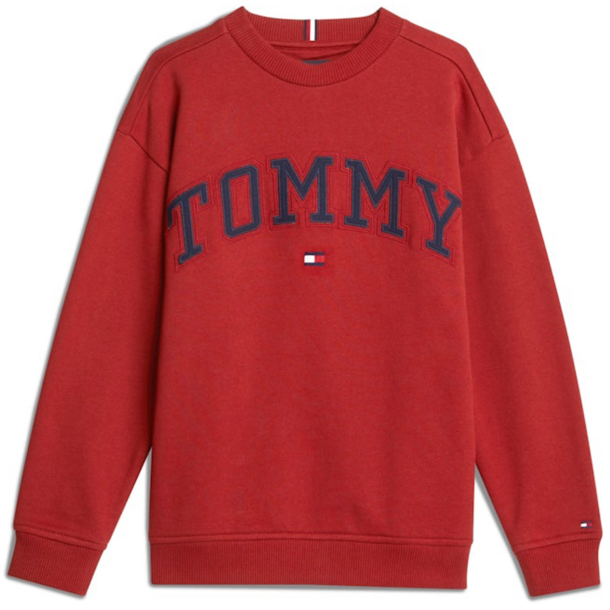 Tommy Hilfiger Dark Magma Varsity Embroidery Crewneck