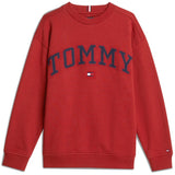 Tommy Hilfiger Dark Magma Varsity Embroidery Crewneck