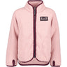 Didriksons Dusty Pink Gibbs Kids Fullzip Fleece Jacket 2