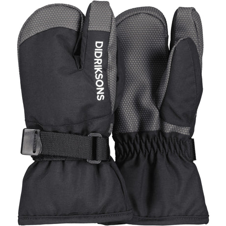 Didriksons Black Fossa Kids Gloves 3