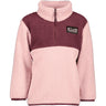 Didriksons Dusty Pink Gosig Kids Halfzip Fleece Jacket