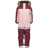 Didriksons Dusty Pink Bjärven Kids Coverall 8