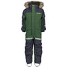 Didriksons Pine Green Bjärven Kids Coverall 12