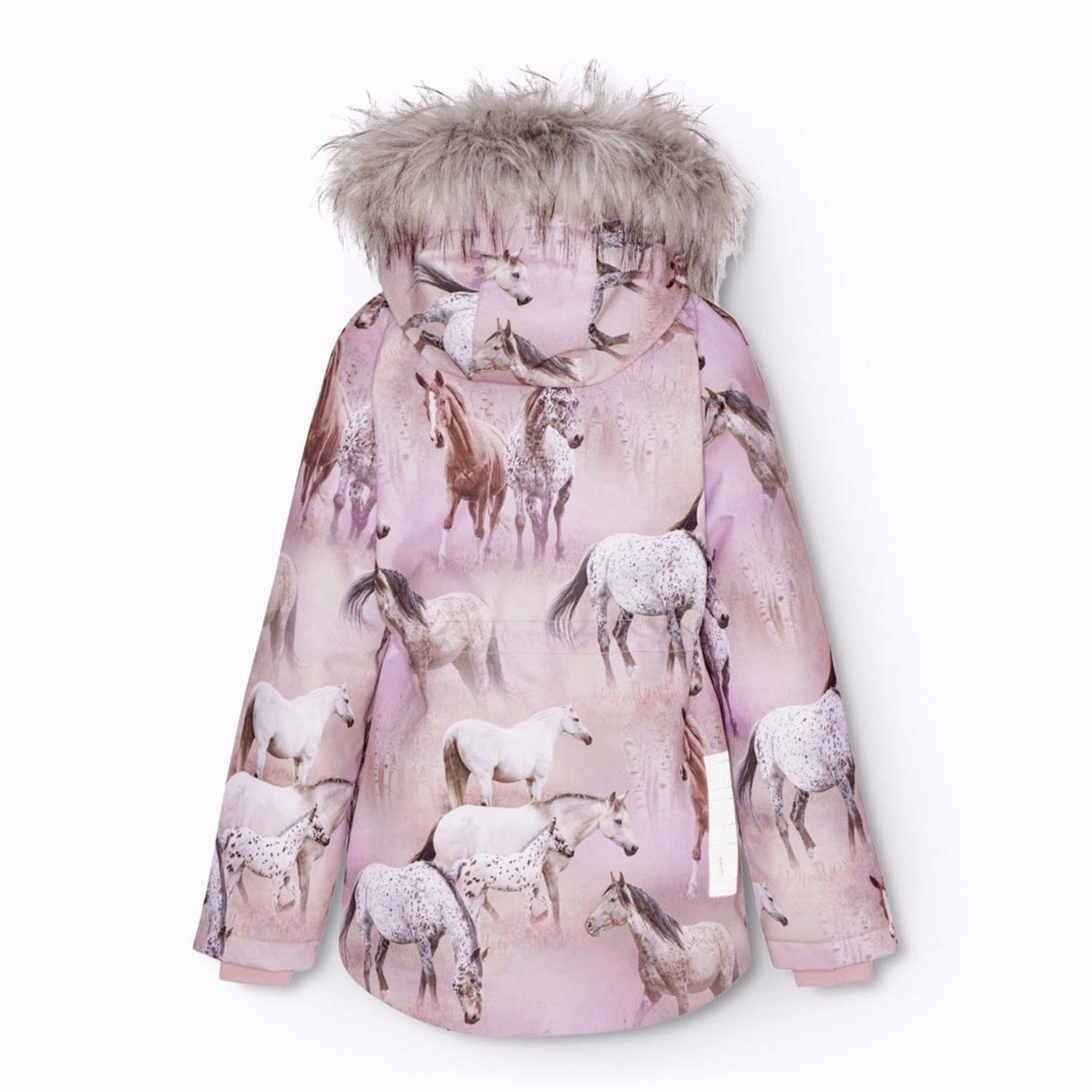 Molo Dreamy Horses Cathy Fur Jacket 16