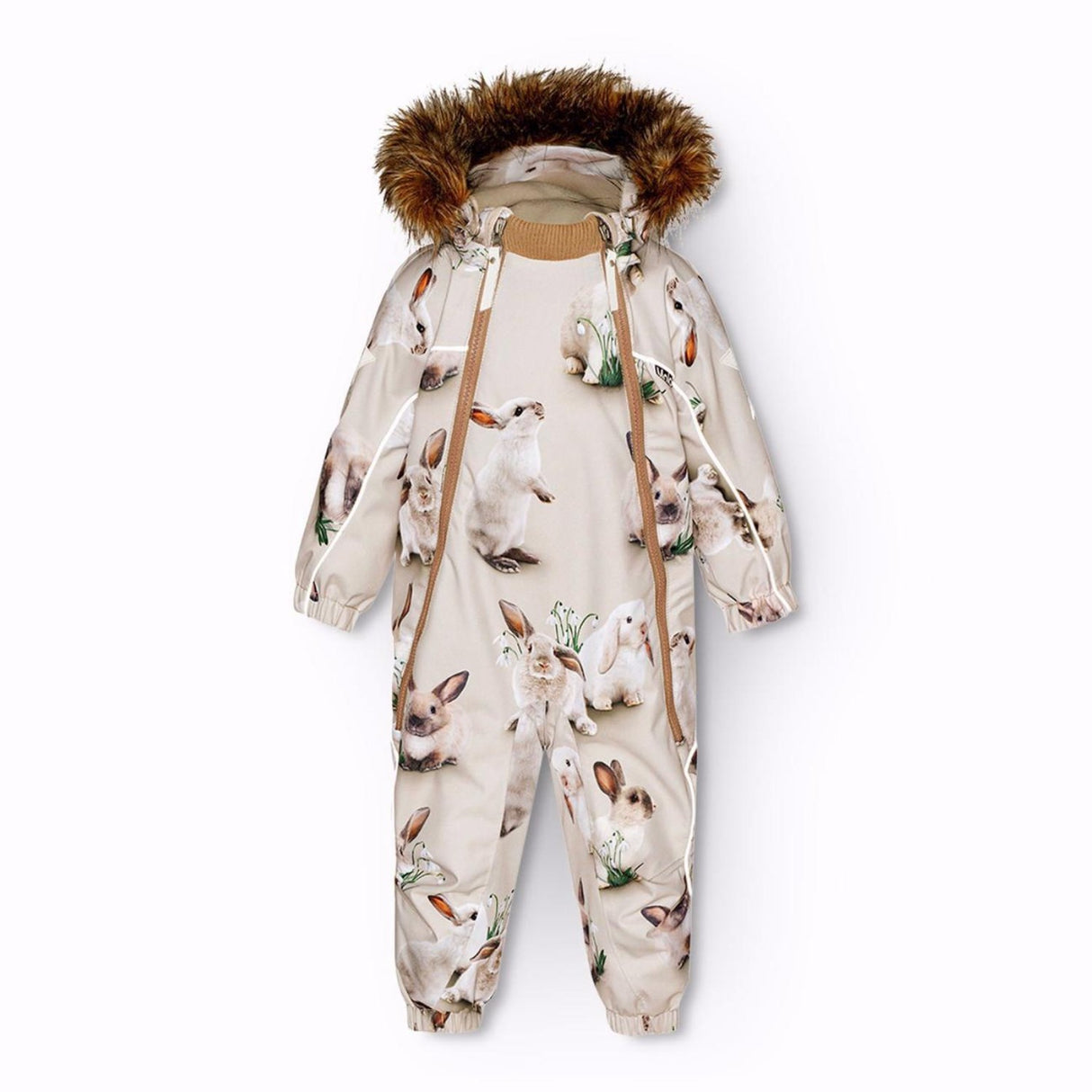 Molo Winter Rabbits Pyxis Fur Snowsuit 9