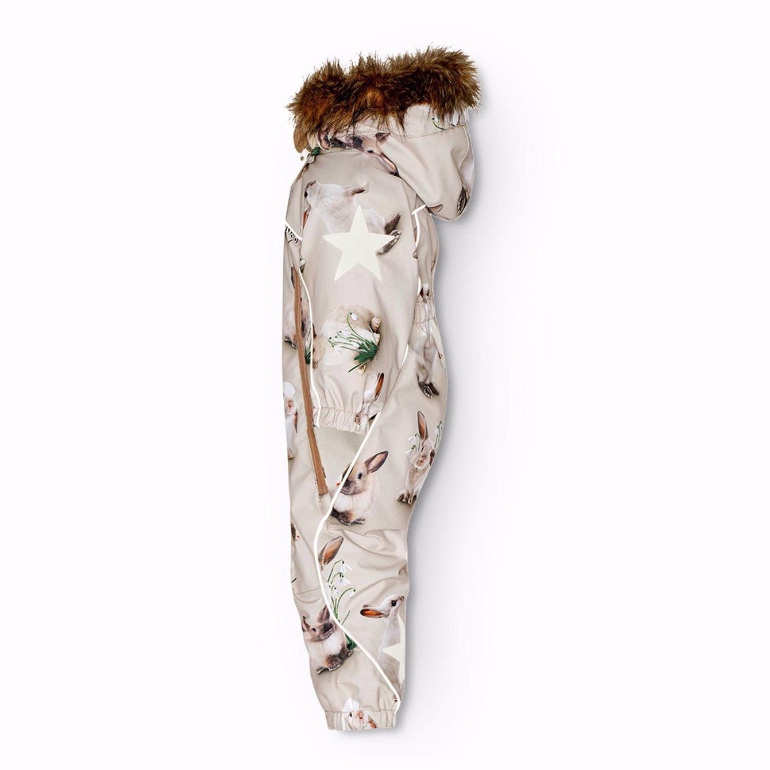 Buy Molo Winter Rabbits Pyxis Fur Snowsuit | Luksusbaby