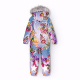 Molo Gradient Bloom Polaris Fur Snowsuit 7