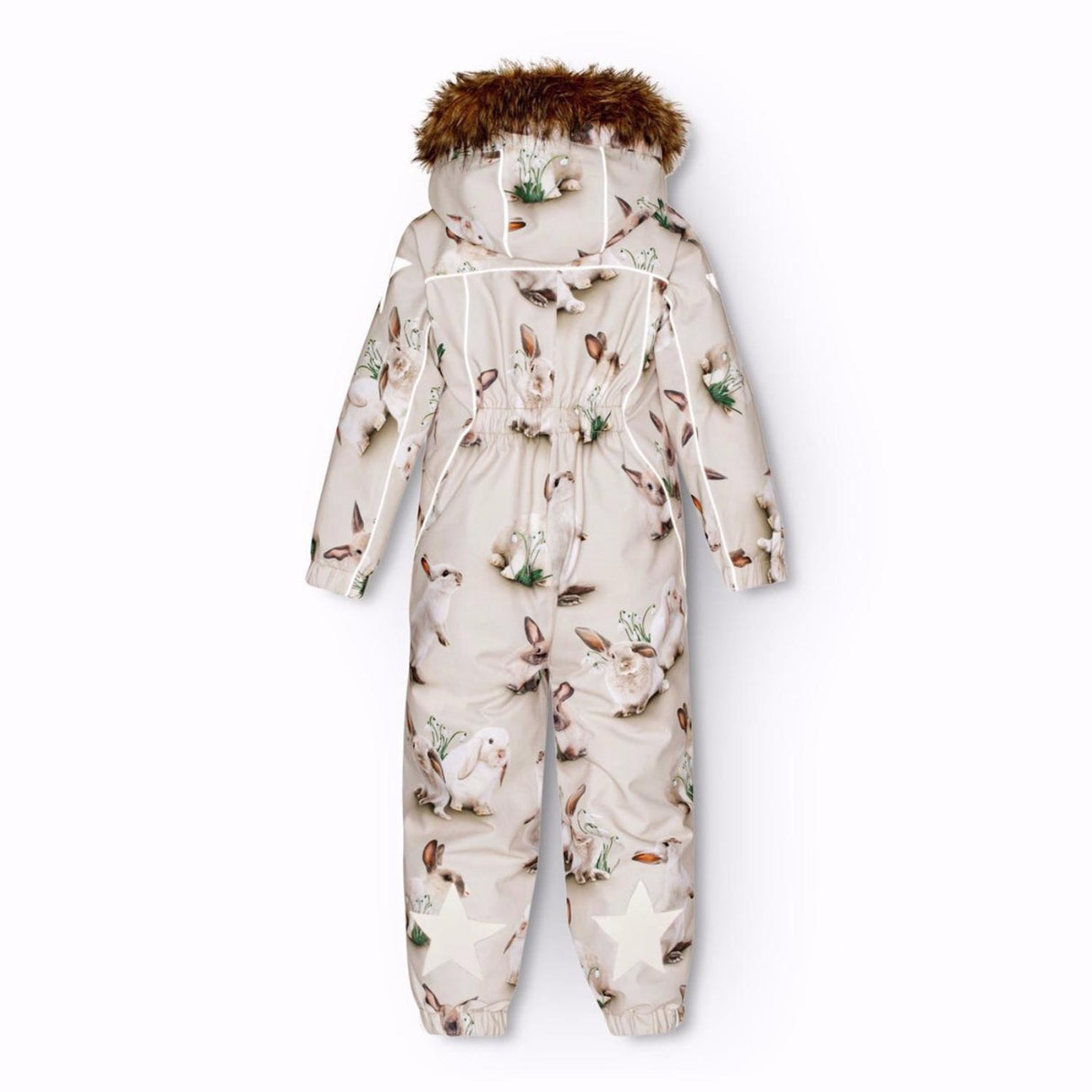 Molo Winter Rabbits Polaris Fur Snowsuit 6