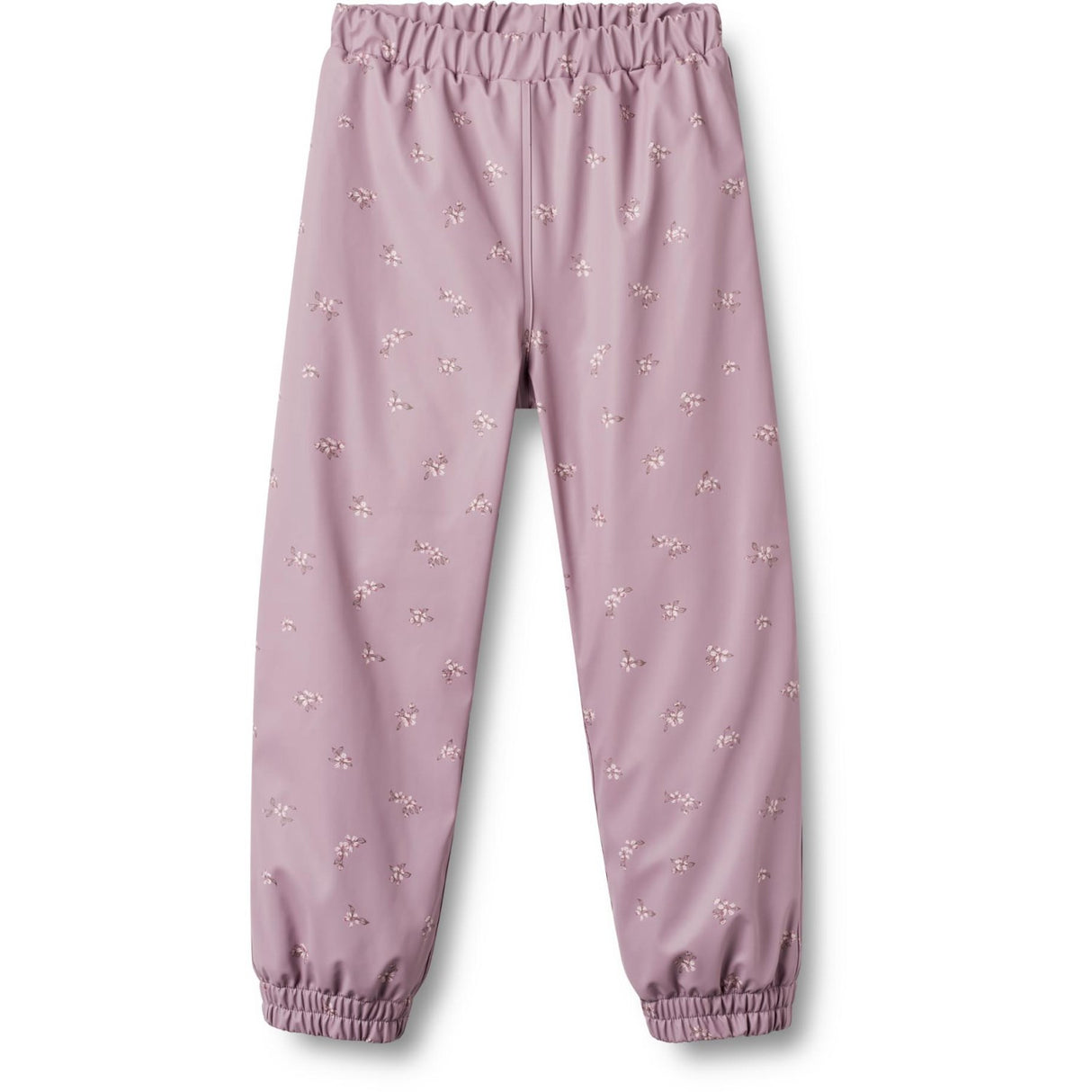 Wheat Soft Lilac Flowers Thermo Rain Pants Um