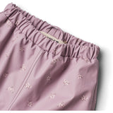 Wheat Soft Lilac Flowers Thermo Rain Pants Um