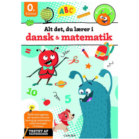 Forlaget Carlsen Alt det, du lærer i dansk & matematik - 0. klasse