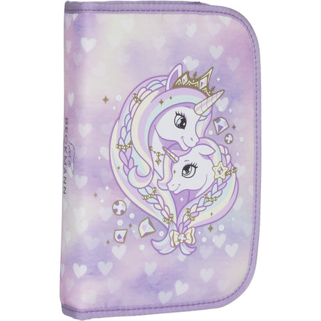 Beckmann Unicorn Princess Purple Etlags Pencil Case m/Indhold