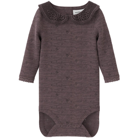 Name It Sparrow Wang Wool Needle Body With Collar