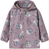 Name It Purple Dove Alfa08 Softshell Jacket Unicorns