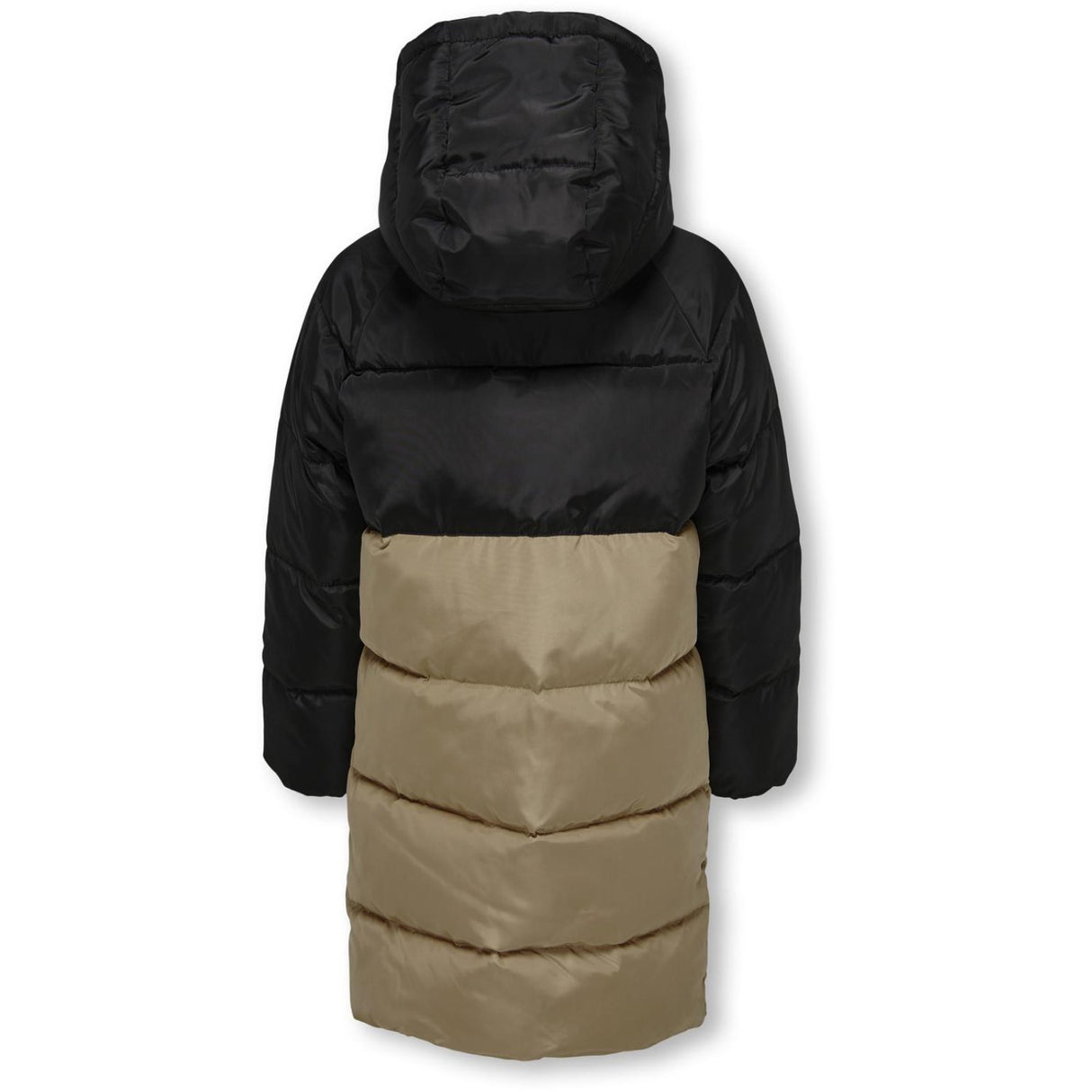 kids ONLY Black Newbecca Long Puffer Jacket 2