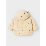 Lil'Atelier Sandshell Nalo Loose Sherpa Jacket