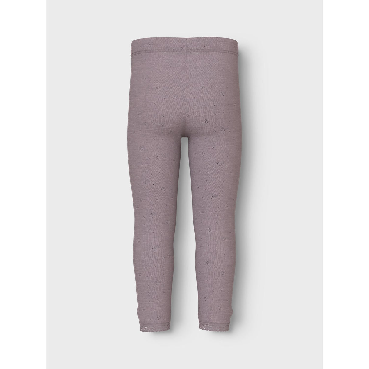 Name It Purple Dove Wang Wool Neddle Legging Solid Noos 4