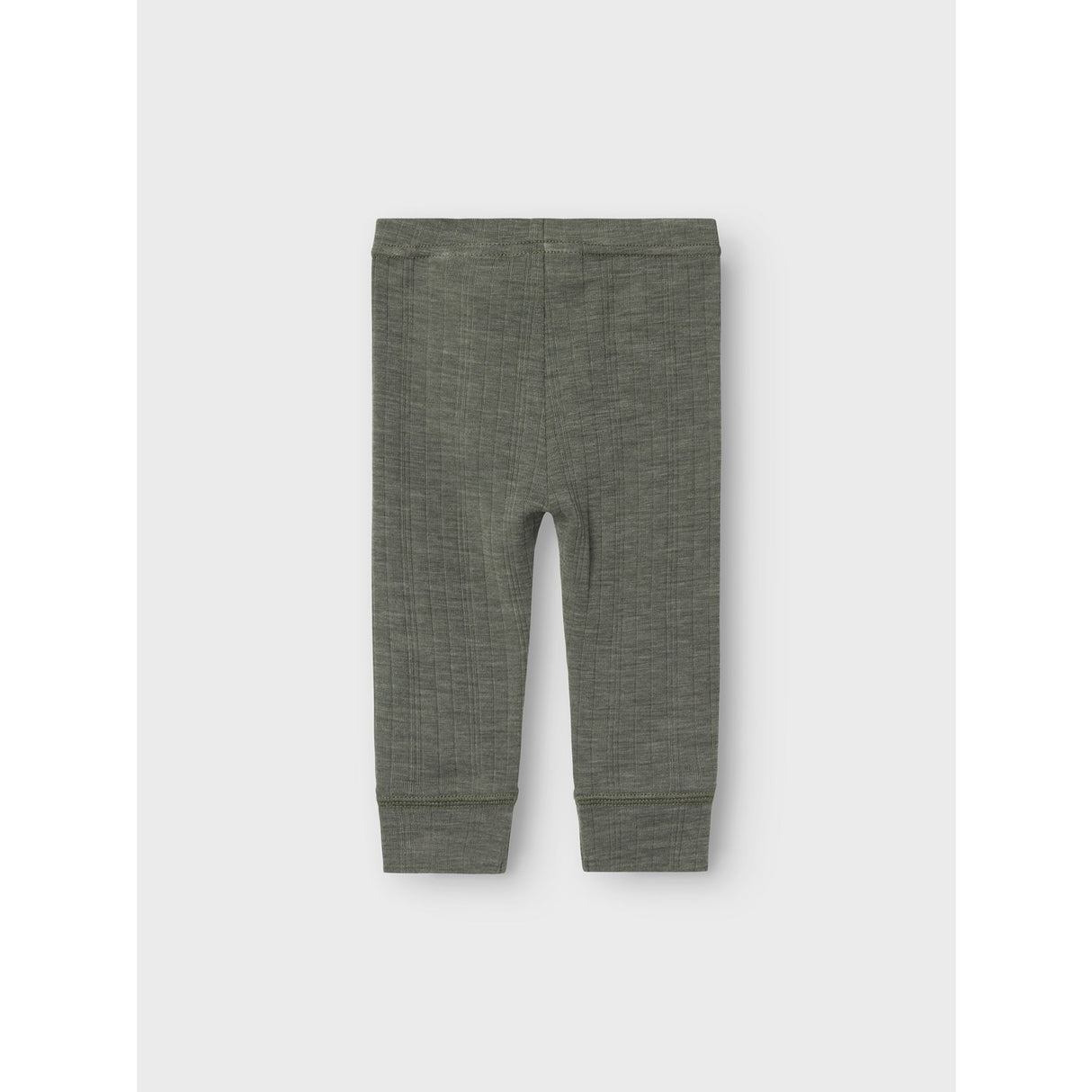 Name It Mulled Basil Wang Wool Needle Long Johns Solid Noos 3