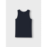 Name It Dark Denim Tank Top 2-pack Dark Denim Football Noos 7