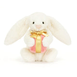 Jellycat Bashful Bunny with Present