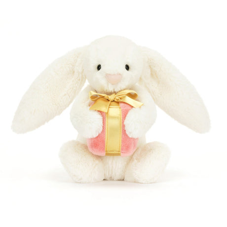 Jellycat Bashful Bunny with Present